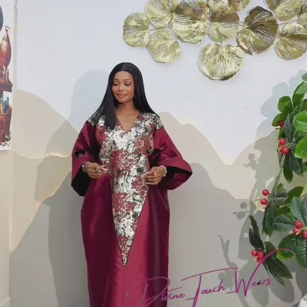 Bam Bam Damask Boubou