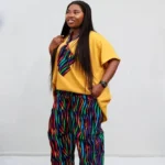 Divinetouch Wears - Ankara Pant and Free Top Gold2 scaled cropped - australian fashion brand - african fashion in australia