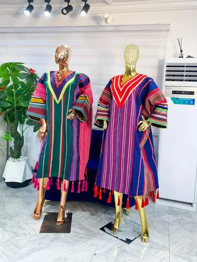 Divinetouch Wears - Asooke Bubu Gown3 cropped - australian fashion brand - african fashion in australia