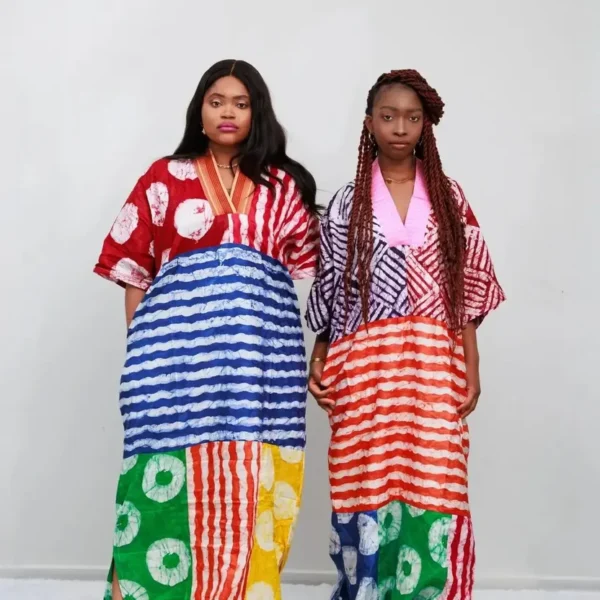 Orente Boubou Made of Brocade