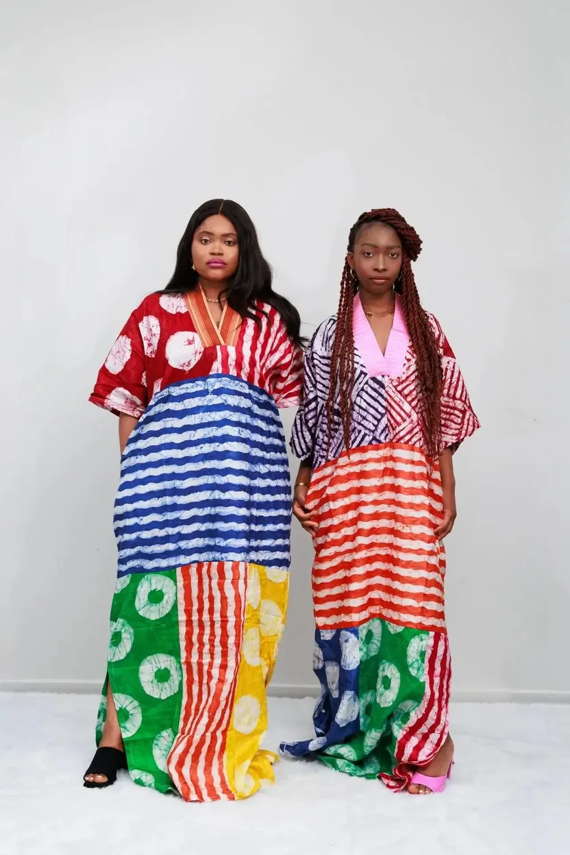 Orente Boubou Made of Brocade