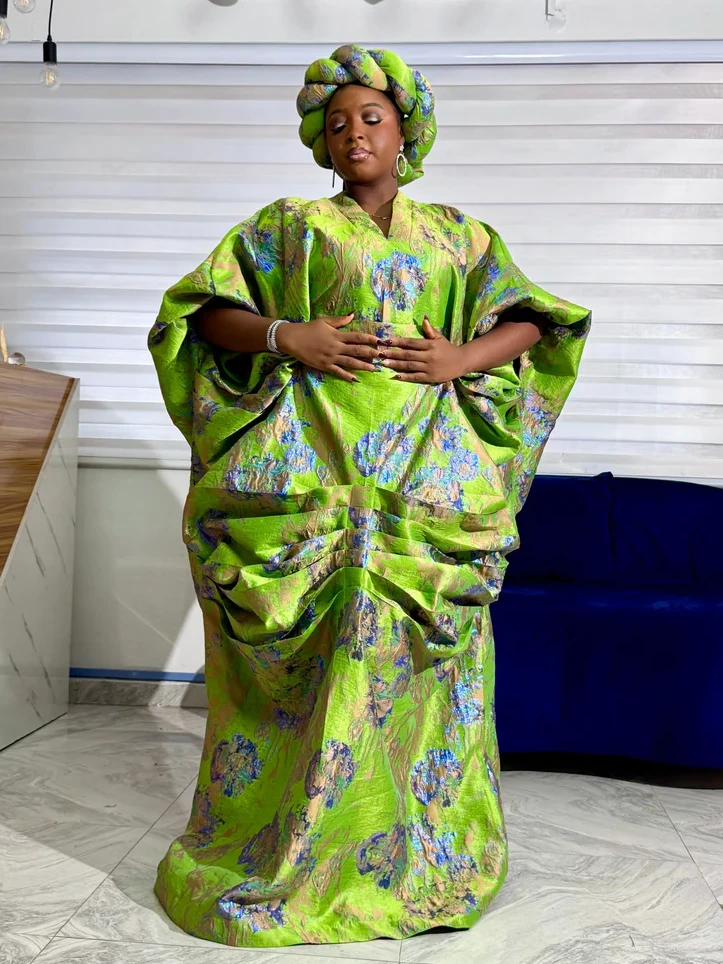 Luxury Damask Boubou