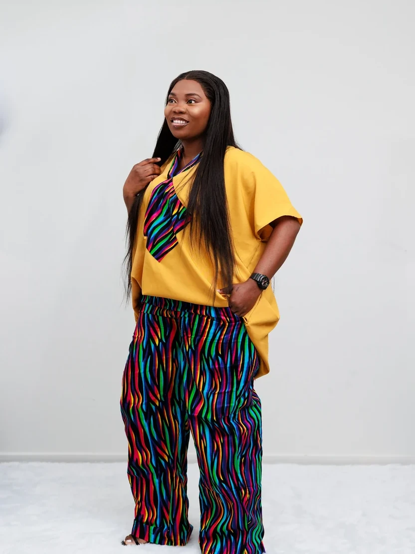 Ankara Pants and Free Top (Set)