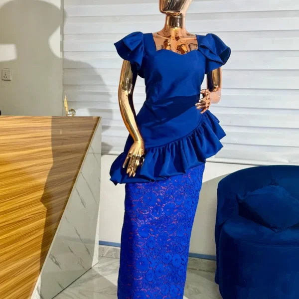Peplum Gown