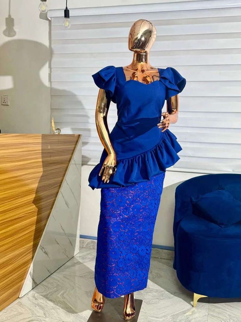 Peplum Gown