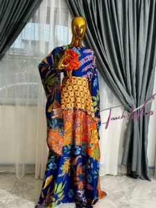 Satin Flower Gown