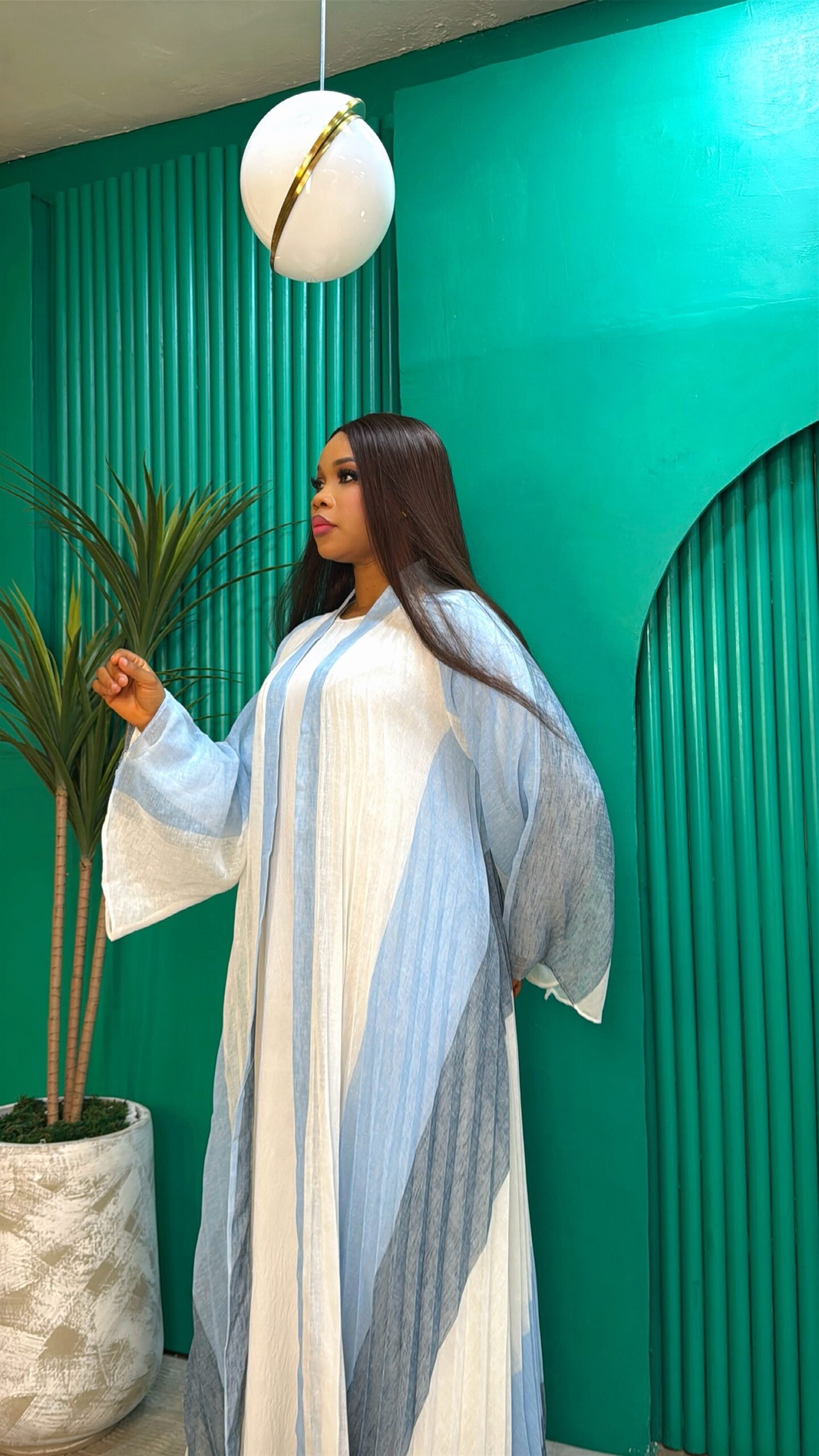 Celeste Breeze Abaya