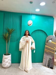 Royal Gold Abaya