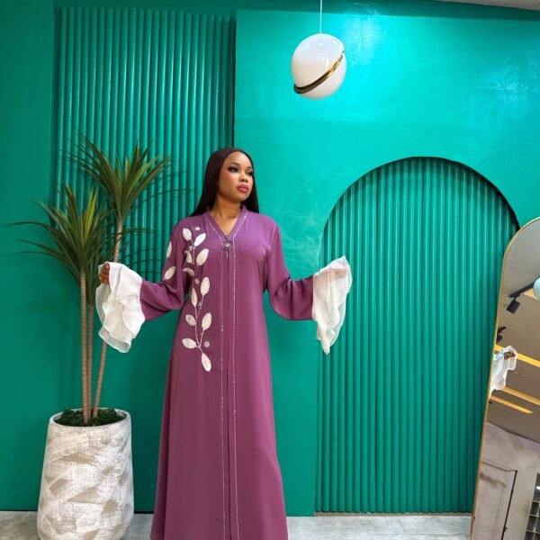Luna Blossom Abaya