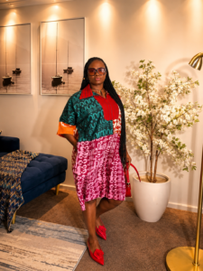 The Amara Patchwork Dress 